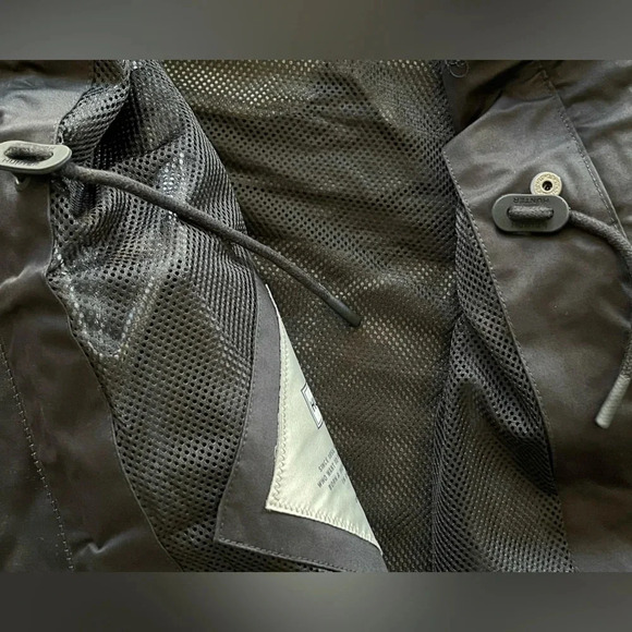 HUNTER ladie’s water resistant cotton smock jacket hooded black - Picture 8 of 9